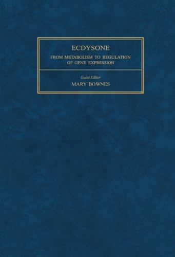 Ecdysone: From Metabolism to Regulation of Gene Expression