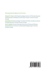 Knowledge Translation in Health Care: Moving from Evidence to Practice