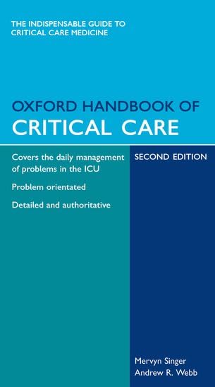 Oxford Handbook of Critical Care (Oxford Handbooks Series): 2nd Edition