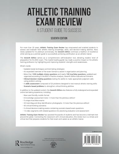 Athletic Training Exam Review: 7th Edition