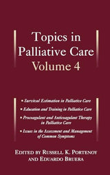 Topics in Palliative Care, Volume 4: 1st Edition