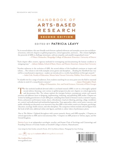 Handbook of Arts-Based Research: Second Edition