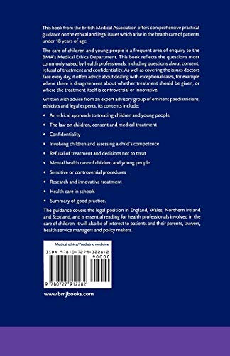 Consent, Rights and Choices in Health Care for Children and Young People