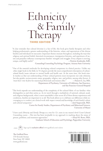 Ethnicity and Family Therapy: 3rd Edition