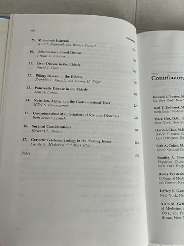 Clinical Gastroenterology in the Elderly (Gastroenterology and Hepatology): 1st Edition