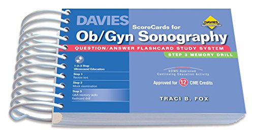ScoreCards for Ob/Gyn Sonography: 1st Edition