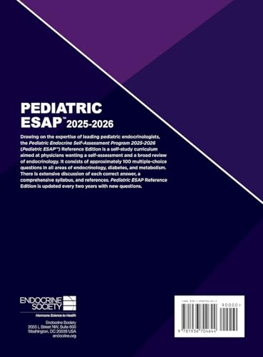 Pediatric ESAP(TM) 2025-2026 Pediatric Endocrine Self-Assessment Program Questions, Answers, Discussions