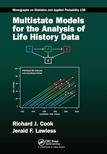Multistate Models for the Analysis of Life History Data (Chapman & Hall/CRC Monographs on Statistics and Applied Probability): 1st Edition