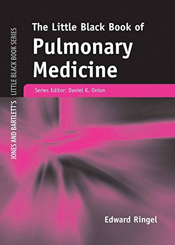 Little Black Book of Pulmonary Medicine (Jones and Bartlett's Little Black Book): 1st Edition