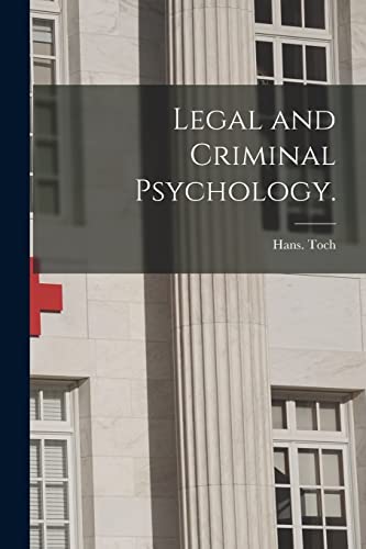 Legal and Criminal Psychology.