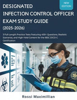 DESIGNATED INFECTION CONTROL OFFICER EXAM (2025-2026): 3 Full-Length Practice Tests Featuring 400+ Questions, Realistic Scenarios, and High-Yield Content for the IBSC DICO-C Certification