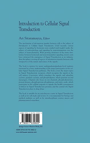 Introduction to Cellular Signal Transduction: 1st Edition