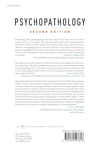 Psychopathology: From Science to Clinical Practice
