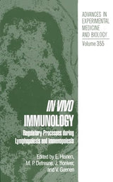 In vivo Immunology: Regulatory Process During Lymphopoiesis Immunopoiesis (Language of Science)