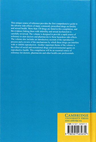 Drug-Induced Infertility and Sexual Dysfunction: 1st Edition