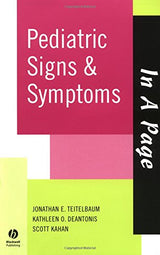 In A Page Pediatric Signs & Symptoms (In a Page Series): 1st Edition