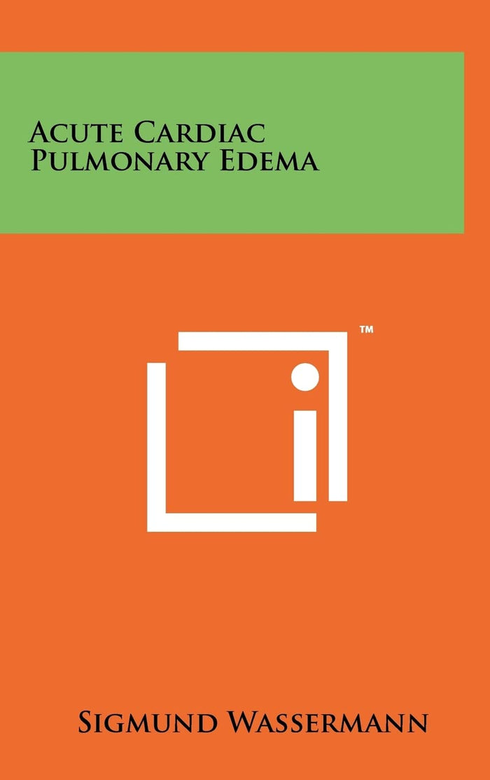 Acute Cardiac Pulmonary Edema