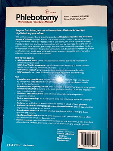 Phlebotomy: Worktext and Procedures Manual