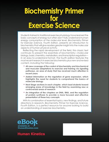 Biochemistry Primer for Exercise Science: Fourth Edition