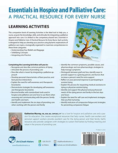 Essentials in Hospice and Palliative Care: A Practical Resource for Every Nurse. Learning Activities