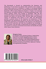 The Epidemiology of Perinatal Outcomes in Zimbabwe: Prematurity, Low birth Weight, Stillbirth, Assessing and Improving Gestational Age in Zimbabwean Population