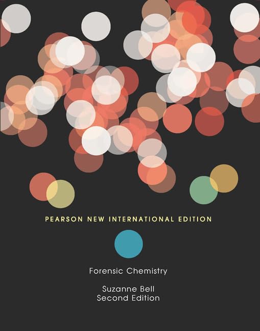 Forensic Chemistry: Pearson New
