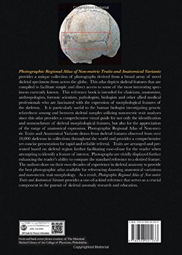 Photographic Regional Atlas of Non-Metric Traits and Anatomical Variants in the Human Skeleton: 1st Edition