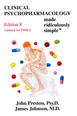 Clinical Psychopharmacology Made Ridiculously Simple (Medmaster): 8th Edition