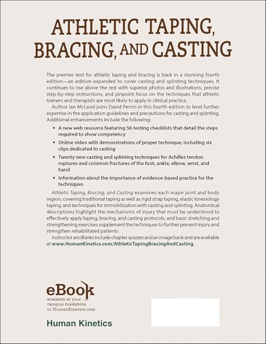 Athletic Taping, Bracing, and Casting: Fourth Edition