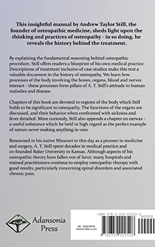 The Philosophy and Mechanical Principles of Osteopathy