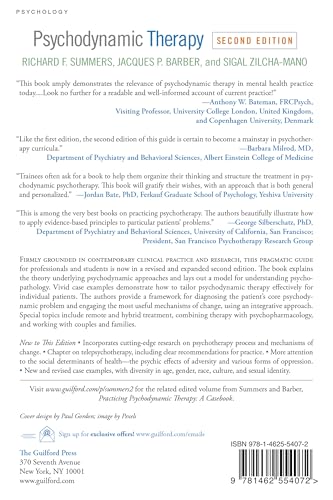 Psychodynamic Therapy: A Guide to Evidence-Based Practice