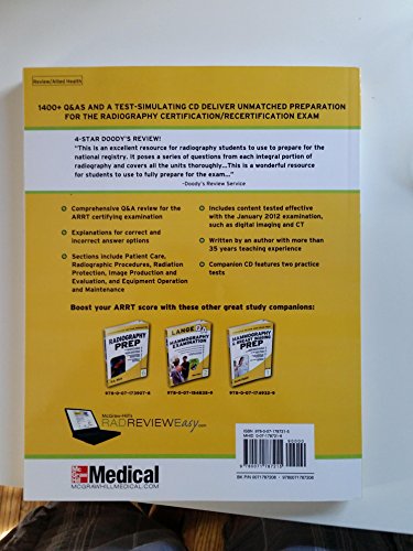 Lange Q&A Radiography Examination, Ninth Edition