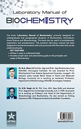 Laboratory Manual of Biochemistry