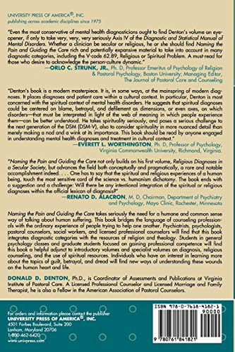 Naming the Pain and Guiding the Care: The Central Tasks of Diagnosis