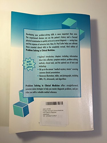 Problem Solving in Clinical Medicine: From Data to Diagnosis: Subsequent Edition