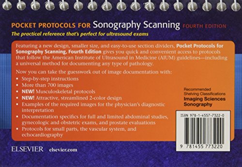 Pocket Protocols for Sonography Scanning: 4th Edition