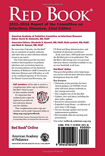 Red Book 2021: Report of the Committee on Infectious Diseases