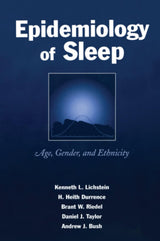 Epidemiology of Sleep: 1st Edition