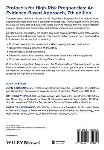 Protocols for High-Risk Pregnancies: An Evidence-Based Approach
