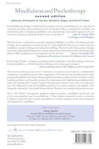 Mindfulness and Psychotherapy: Second Edition