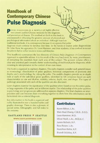 Handbook of Contemporary Chinese Pulse Diagnosis: 1st Edition