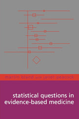 Statistical Questions in Evidence-Based Medicine: 1st Edition