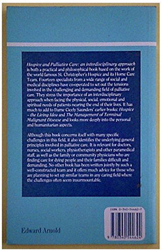 Hospice and Palliative Care: An Interdisciplinary Approach