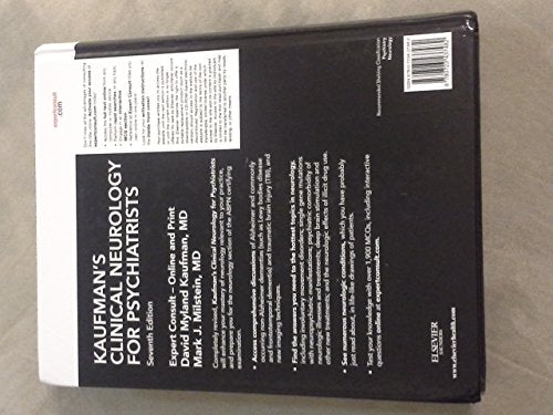 Kaufman's Clinical Neurology for Psychiatrists, 7th Edition