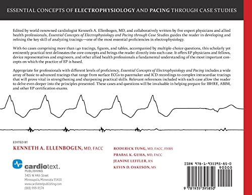 Essential Concepts of Electrophysiology and Pacing through Case Studies: 1st Edition