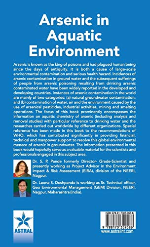 Arsenic in Aquatic Environment