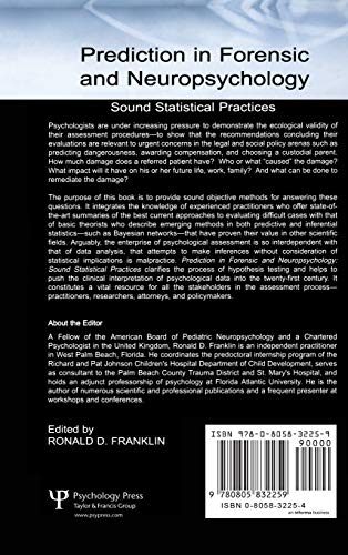Prediction in Forensic and Neuropsychology: 1st Edition