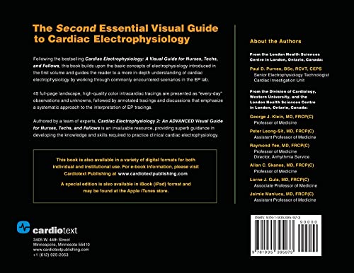 Cardiac Electrophysiology 2: An Advanced Visual Guide for Nurses, Techs, and Fellows