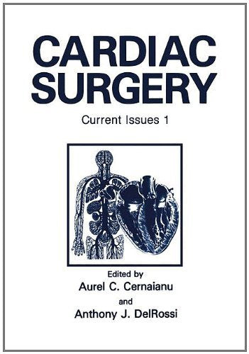 Cardiac Surgery: Current Issues 1 (Current Issues; 1 Research International Series on Systems)