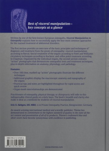 Visceral Manipulation in Osteopathy: A Practical Handbook